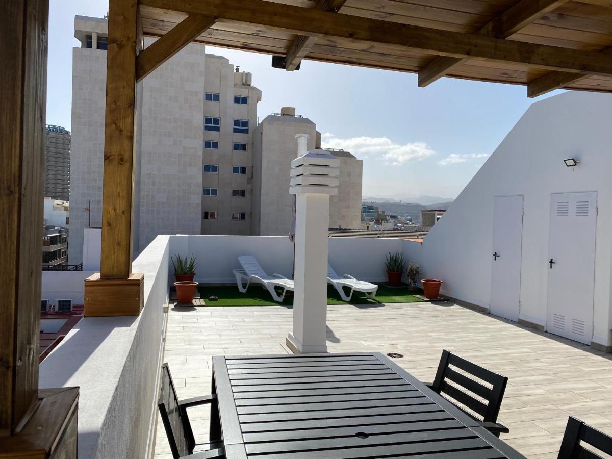 Holiday Home & Rooftop Lounge Las Palmas de Gran Canaria Exterior photo